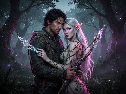 Fantasy Romance in the Whispering Grove — Neo Noir — Flux 2 Turbo
