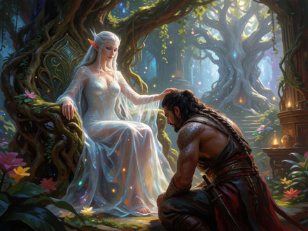 The Elven Queen's Champion — Epic Fantasy — Krea 2 Turbo