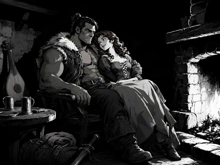 After the Quest — Noir Comic — Qwen Image 2.1