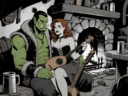 After the Quest — Noir Comic — Qwen Image