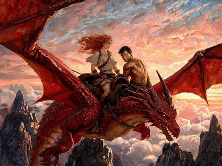 Dragonrider at Dawn — Oil Painting — Seedream V5 Lite (NSFW)