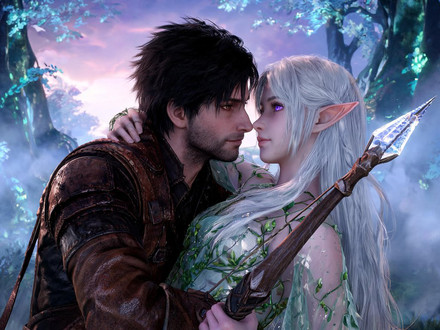 Fantasy Romance in the Whispering Grove — Photorealistic — Seedream V5 Lite (NSFW)