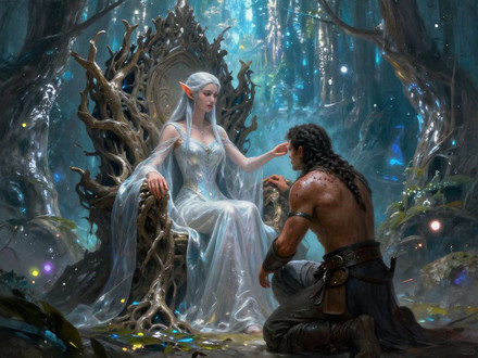 The Elven Queen's Champion — Epic Fantasy — Z-Image Turbo