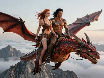 Dragonrider at Dawn — Photorealistic — Z-Image Turbo