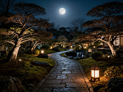 Moonlit Garden