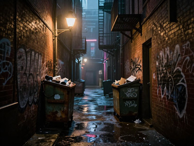 The Alley Behind the Club