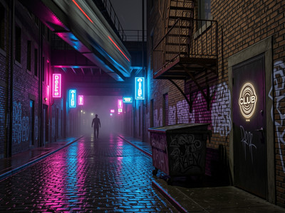 The Alley Entrance