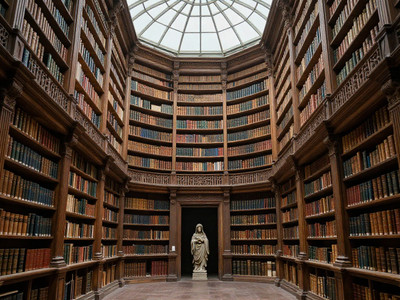 The Grand Library of Eldarion