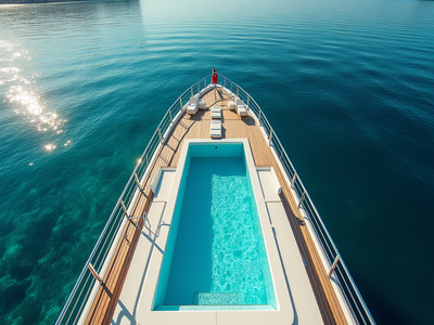 Yacht Rooftop with Infinity Pool